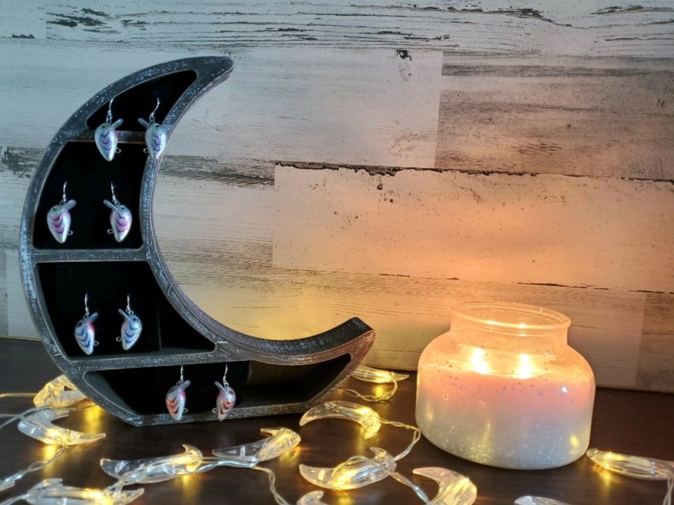 STARDUST FISHING LURE EARRINGS