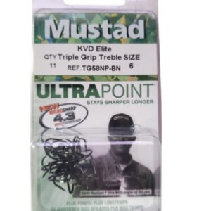 MUSTAD KVD ELITE TRIPLE GRIP TREBLE HOOKS